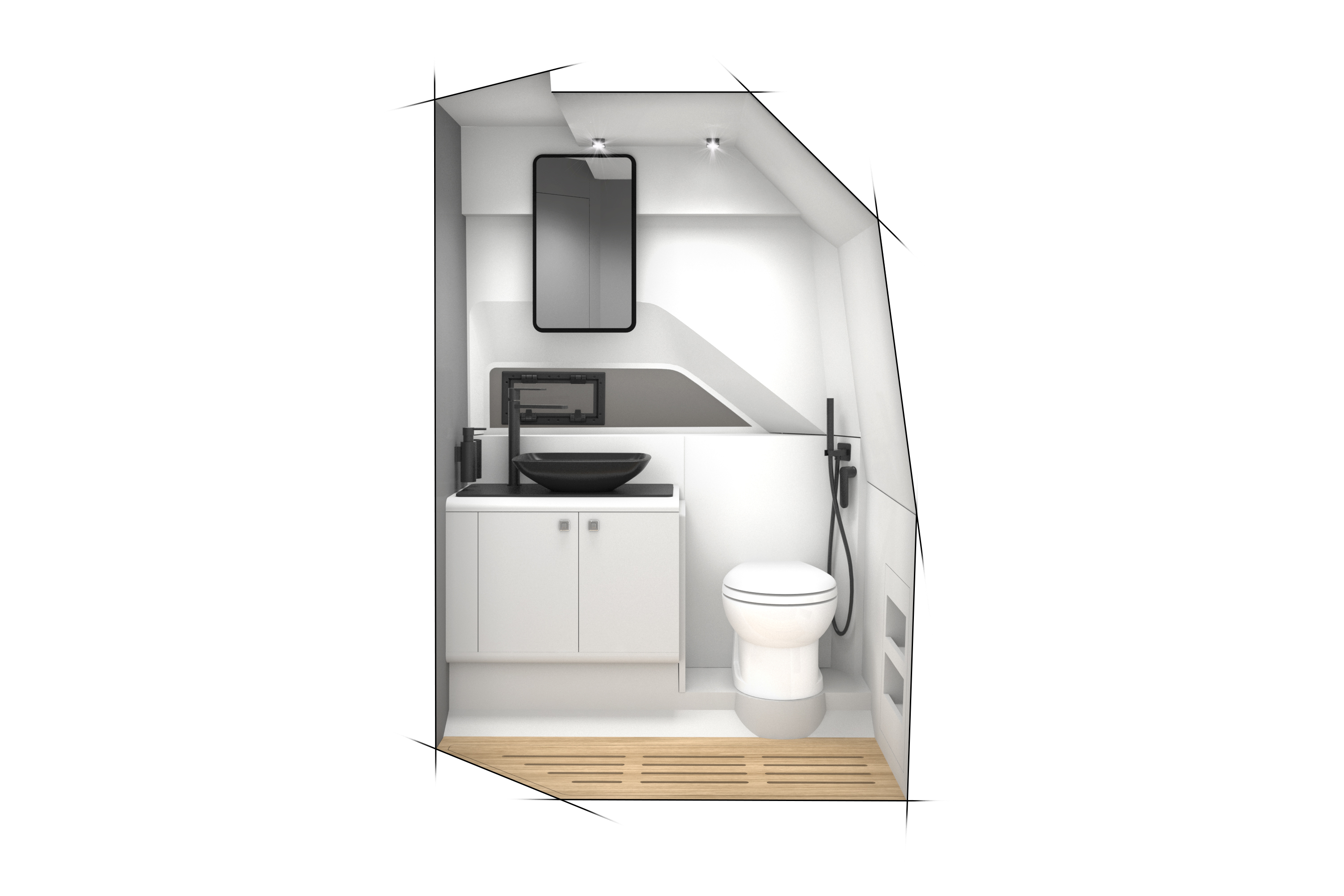 Pirelli47 - Interni - Bagno
